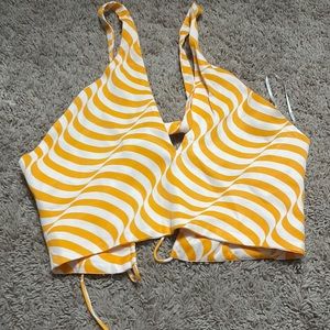 Zara Crop top/going out top. size medium.